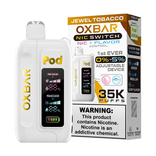 OXBAR x Pod Juice NIC Switch 35,000 Puff Disposable、mySite、zt4zffjzw