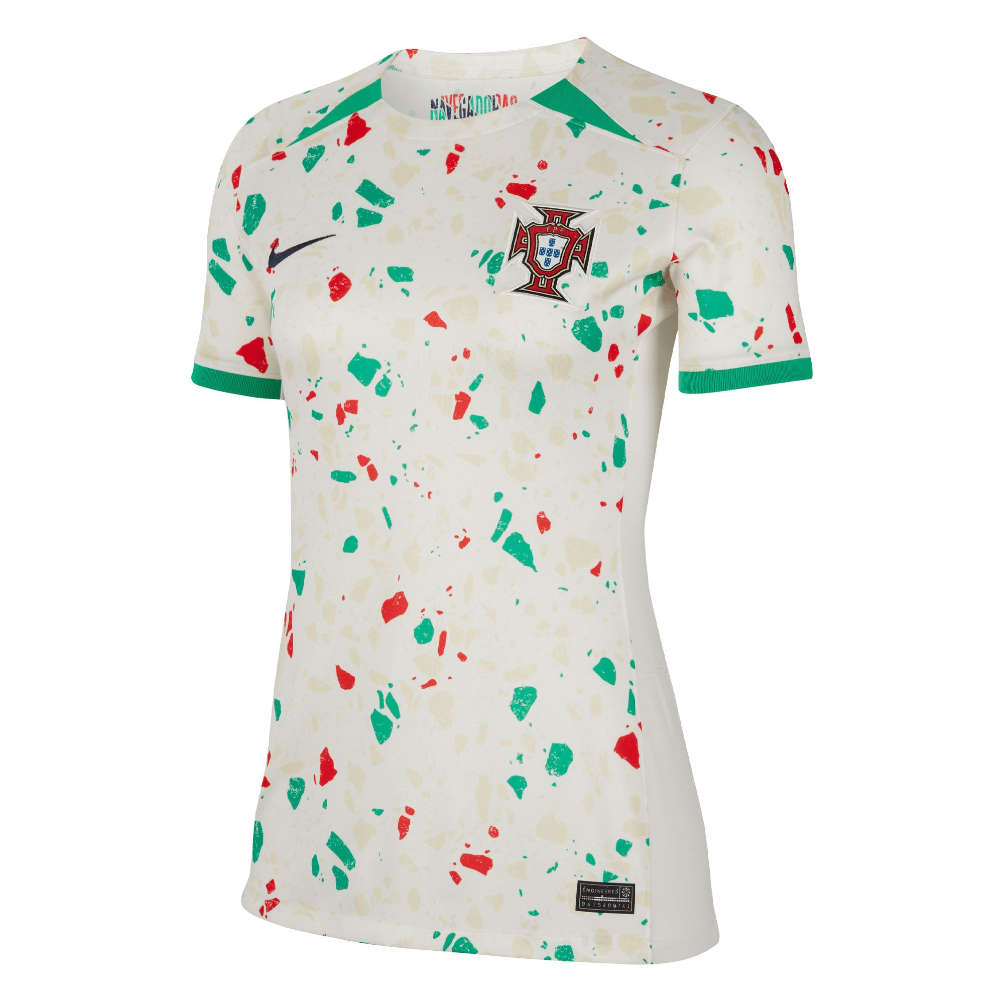 Nike Women's Portugal 2023/24 Away Jersey White/Green、mySite、bottomscart