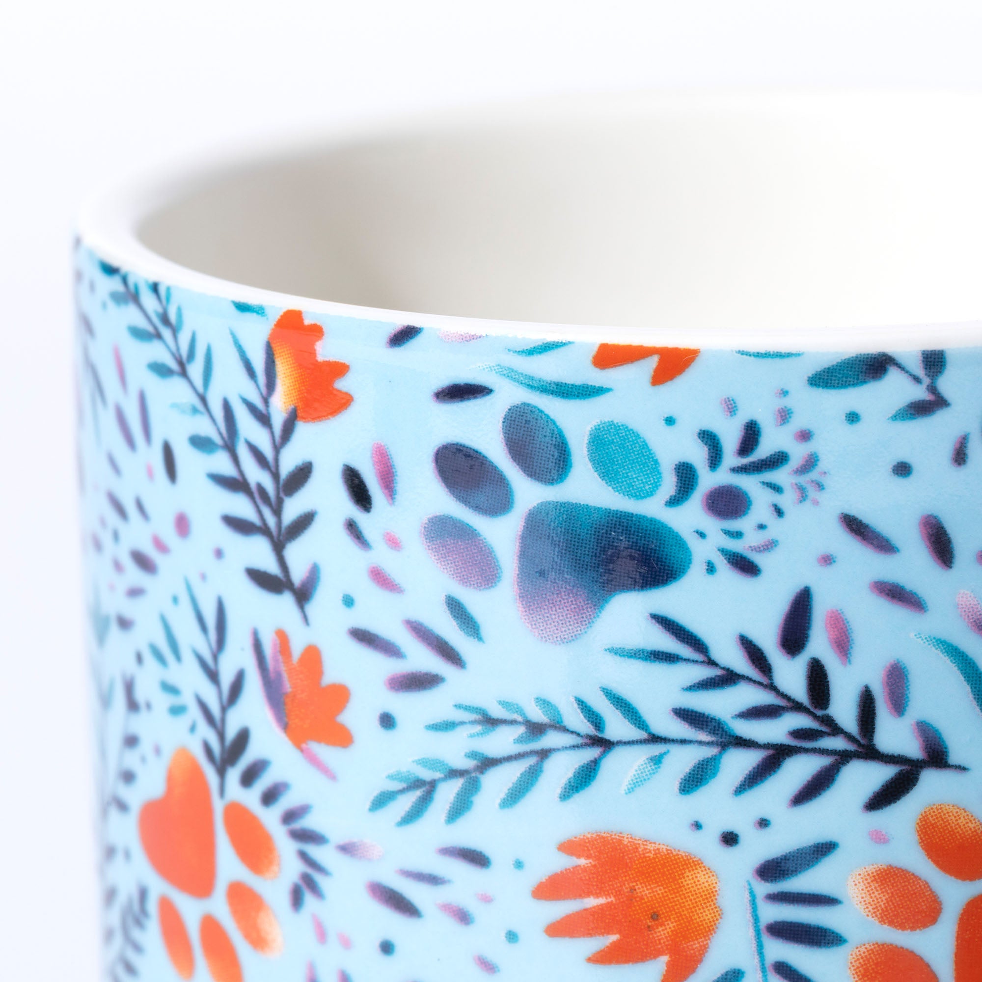 Paws & Prints Tall Ceramic Mug、mySite、camillekostekn