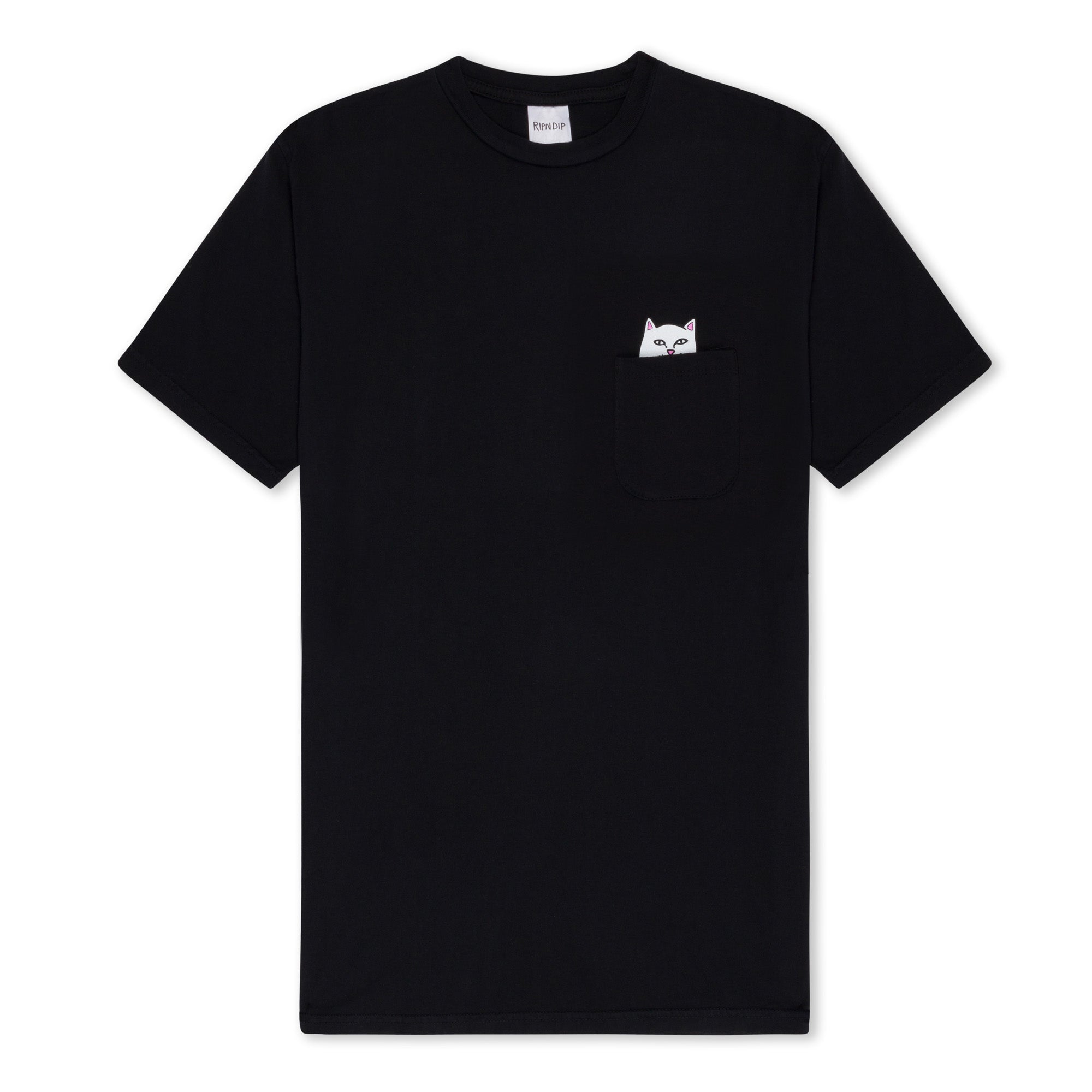  Lord Nermal Peace Pocket Tee (Black)、mySite、merchandisen