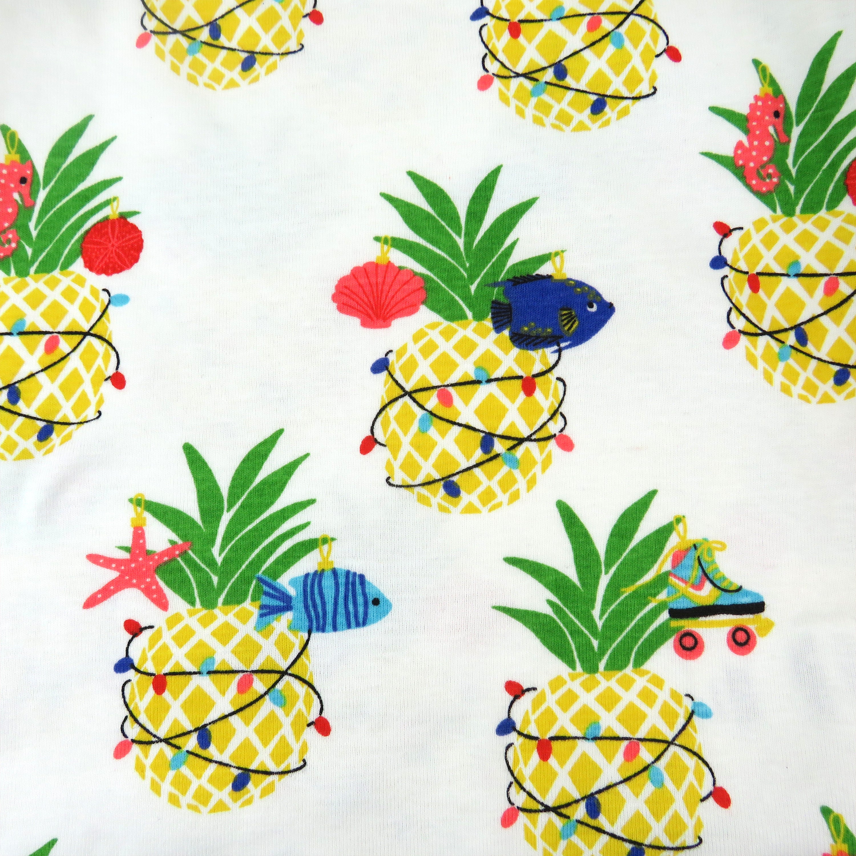  4-Piece Organic Cotton Holiday PJ Set、mySite、layawaytickets