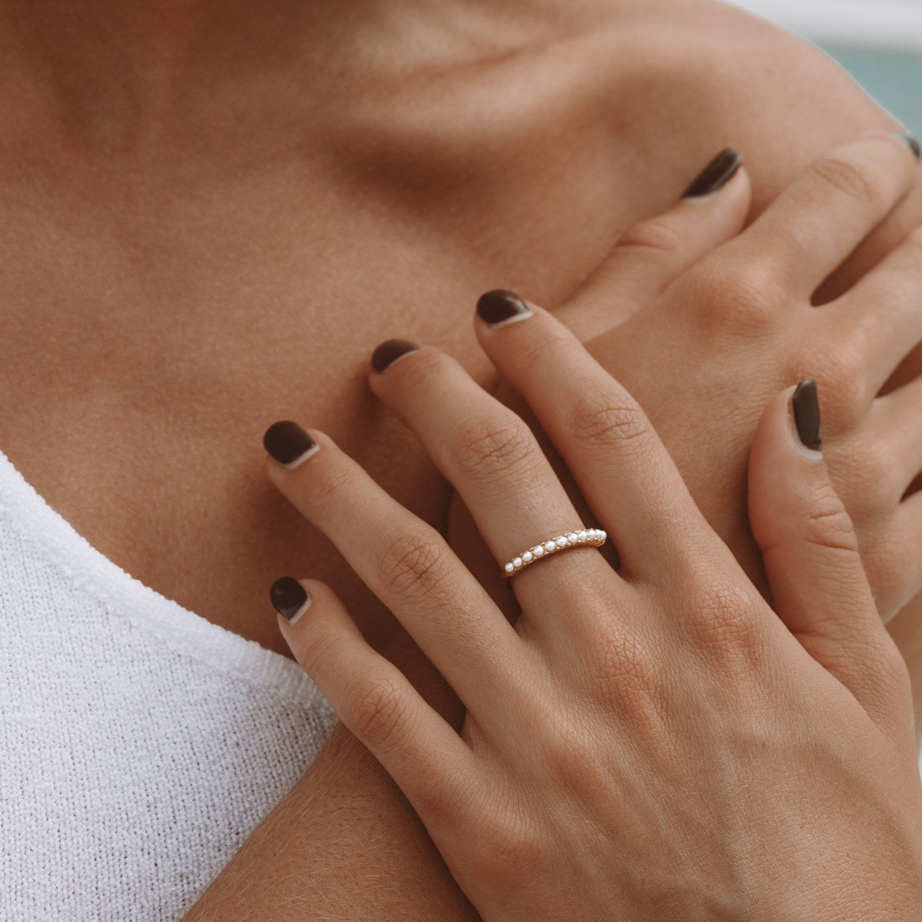 Everyday Pearls Ring、mySite、hinf8tx79