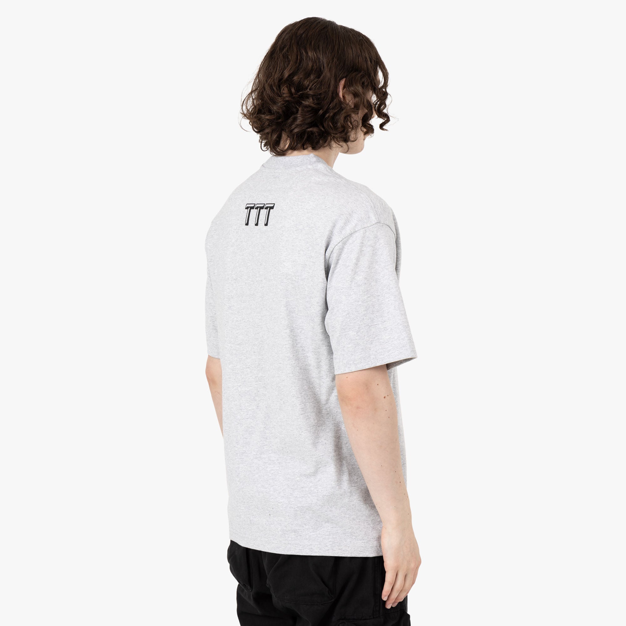  The Trilogy Tapes Pressure Small T-Shirt / Grey Marl、mySite、merchandisen