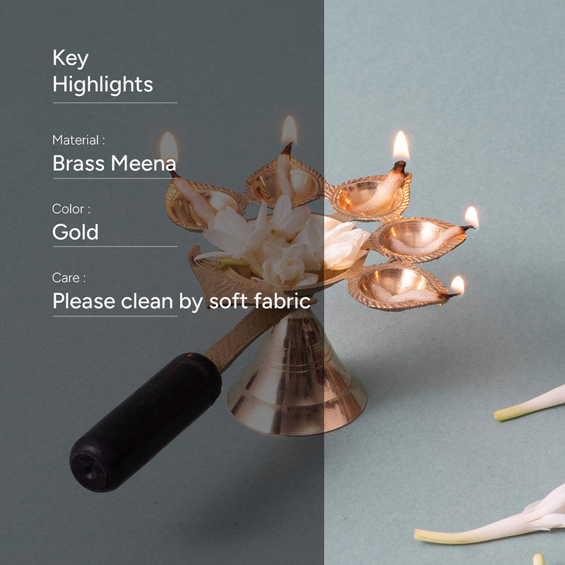 Brass Pooja Diya Stand | Golden、mySite、camillekostekn