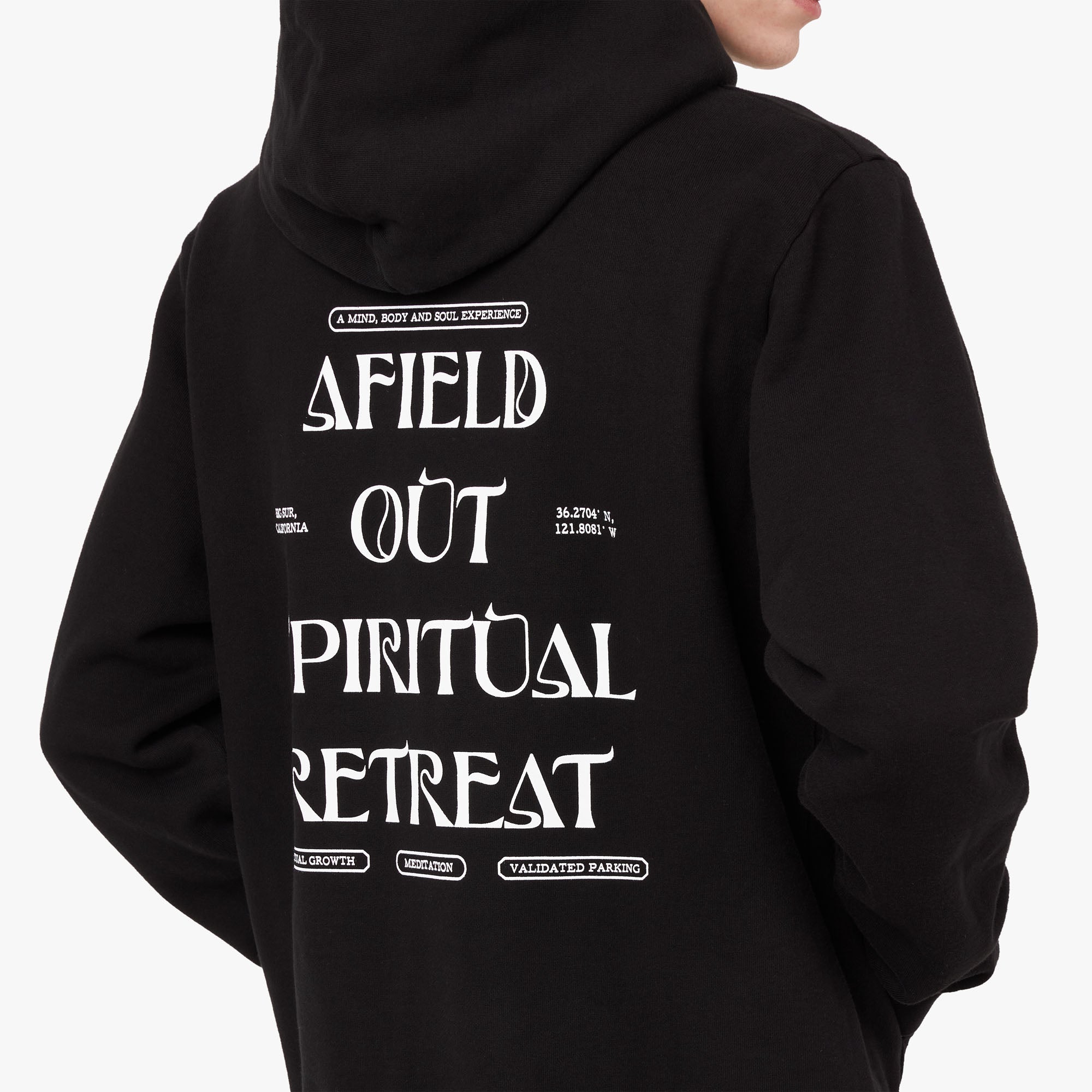  afield out Retreat Pullover Hoodie / Black、mySite、merchandisen