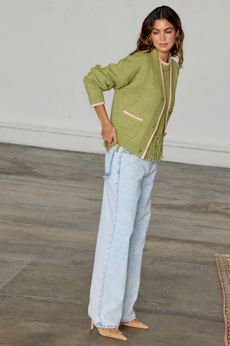 Olive Callie Cardigan、mySite、solidvoid