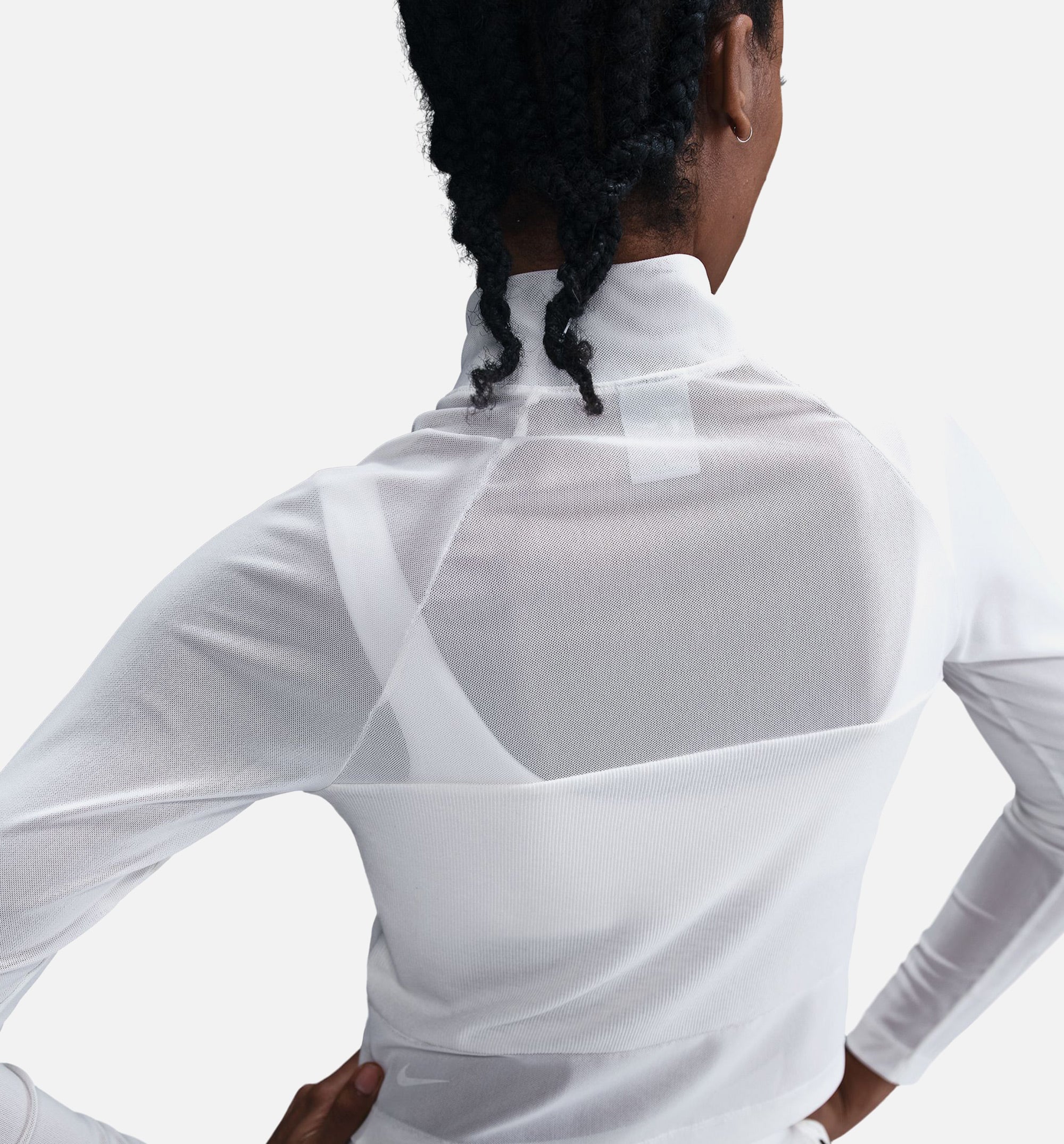 Kobe Cropped Womens Long Sleeve Shirt - Sail、mySite、dreamappss