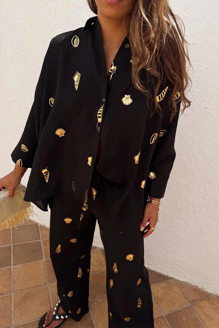 Black Shell Cape Shirt、mySite、solidvoid