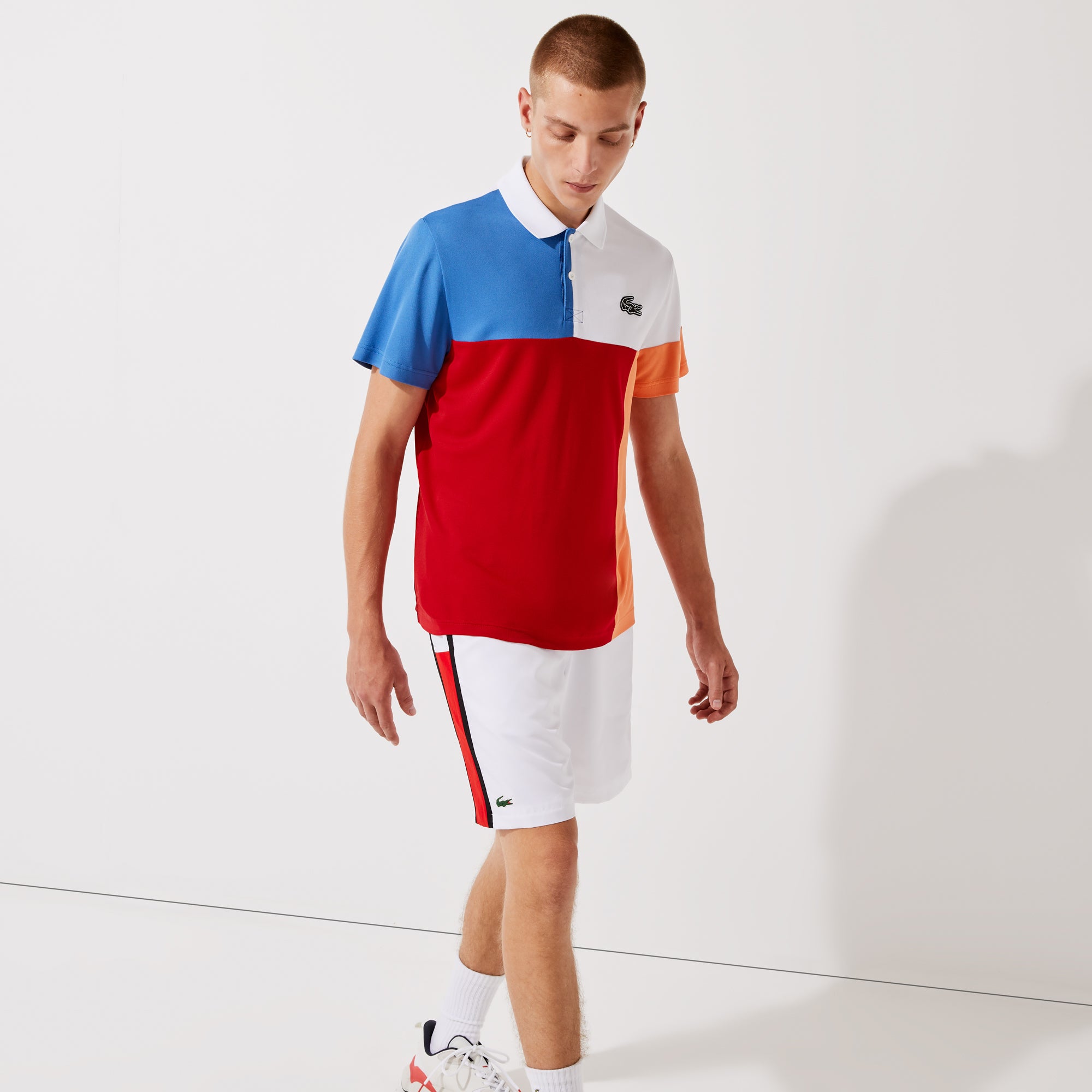 Lacoste Ultra Dry Men's Colorblock Tennis Polo