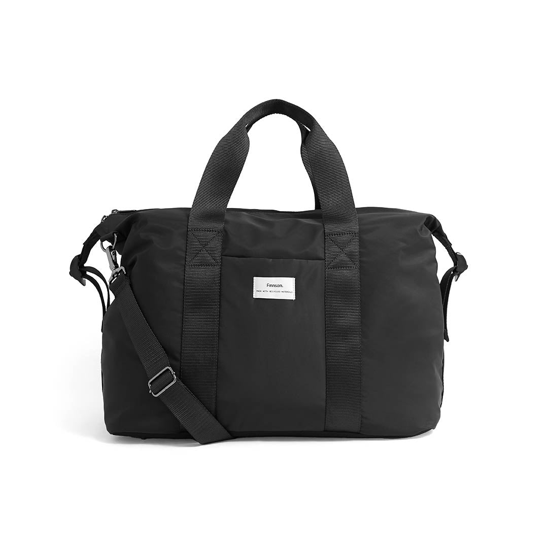  Finnson Ida Eco Holdall/ Hospital Bag With Changing Mat - Black、mySite、merchandisen