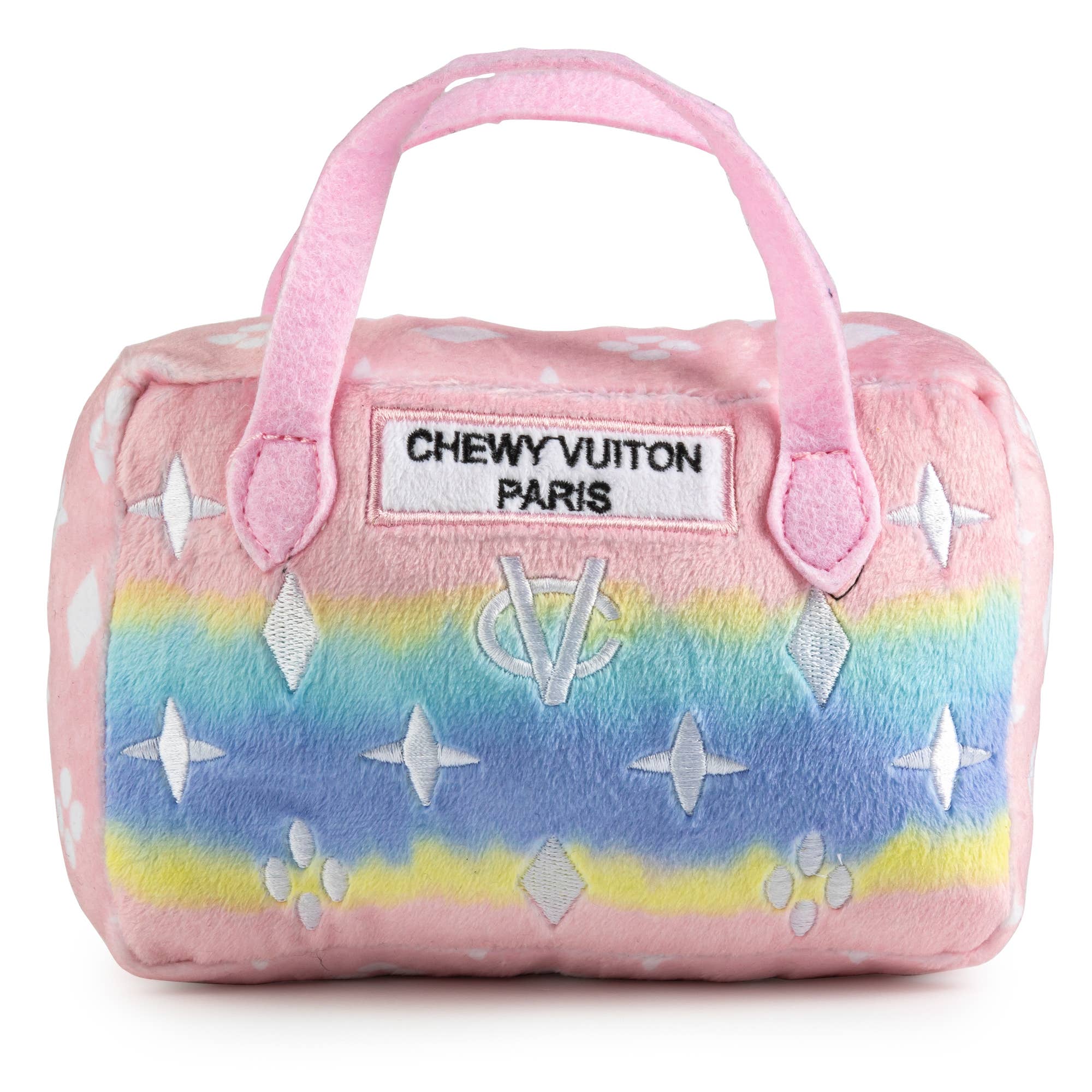 Pink Ombre Chewy Vuiton Handbag Dog Toy、mySite、g9winljtr