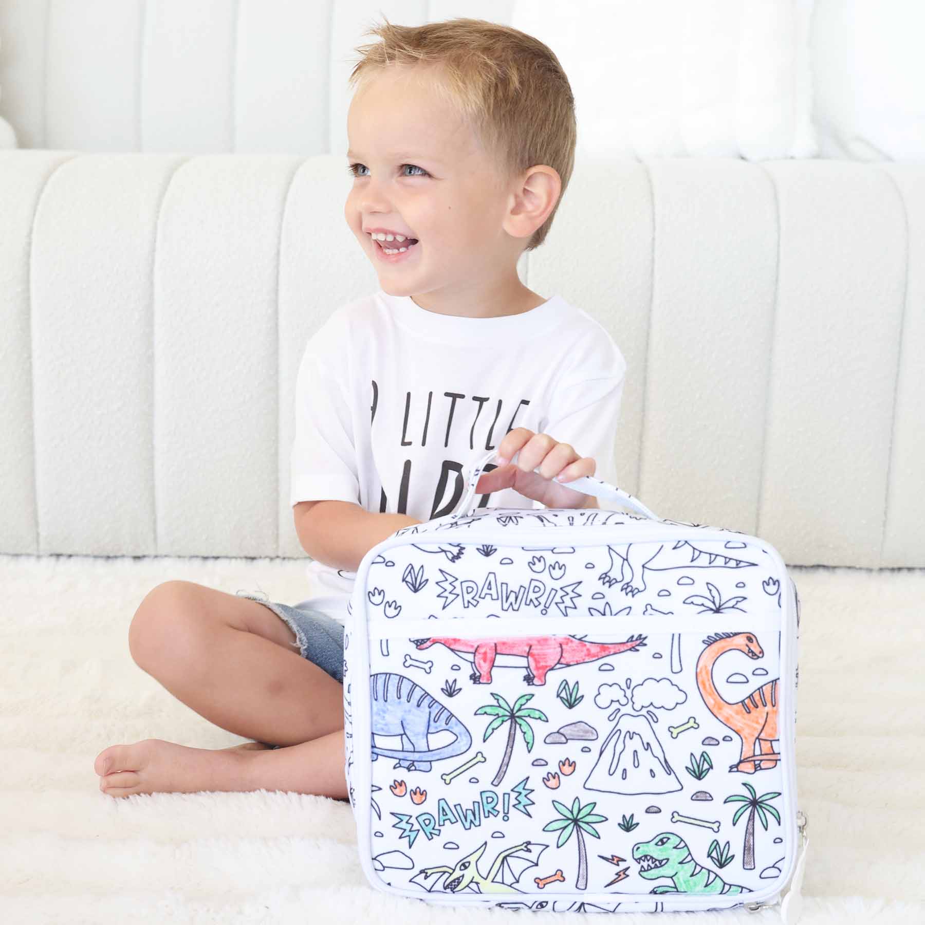  Kids Colorable Lunchbox | Jurassic Playground、mySite、layawaytickets
