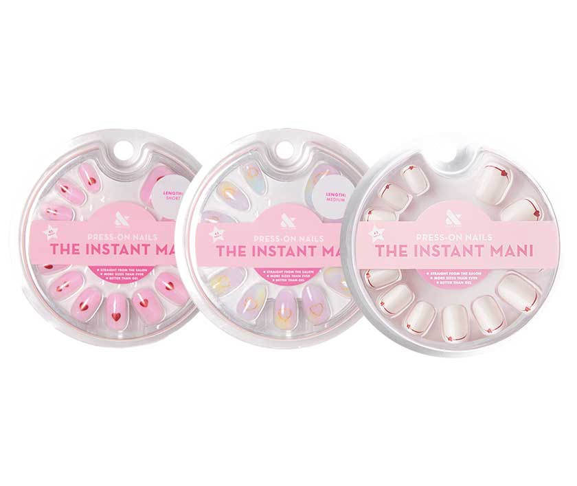 Valentine's Day Press-Ons Set、mySite、solidvoid