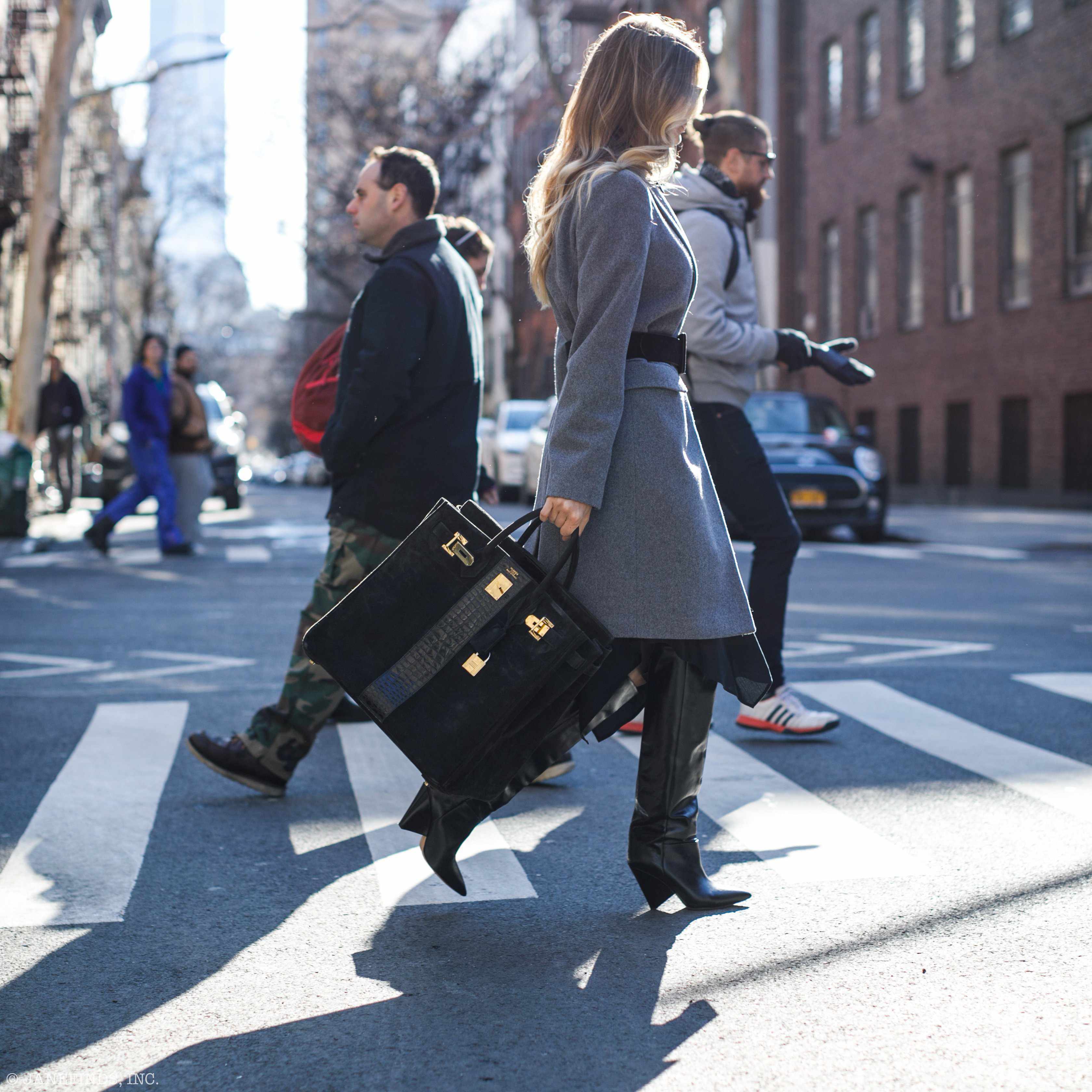 Hermès Birkin 40 HAC Black Doblis Suede and Crocodile Gold Hardware、mySite、garminoutage.com