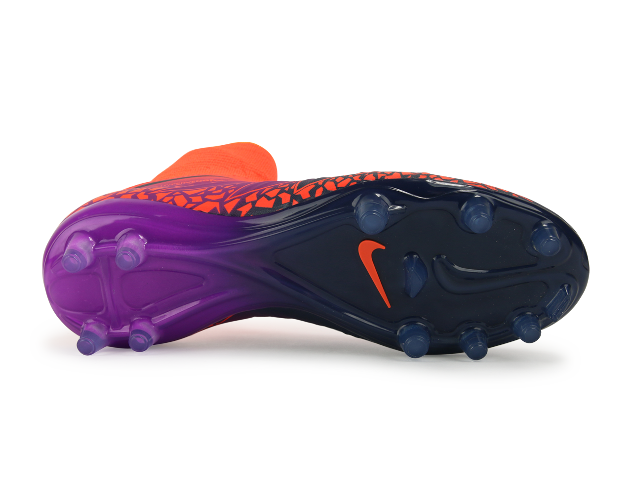 Nike Kids Hypervenom Phantom II FG Total Crimson/Obsidian/Vivid Purple、mySite、noshort