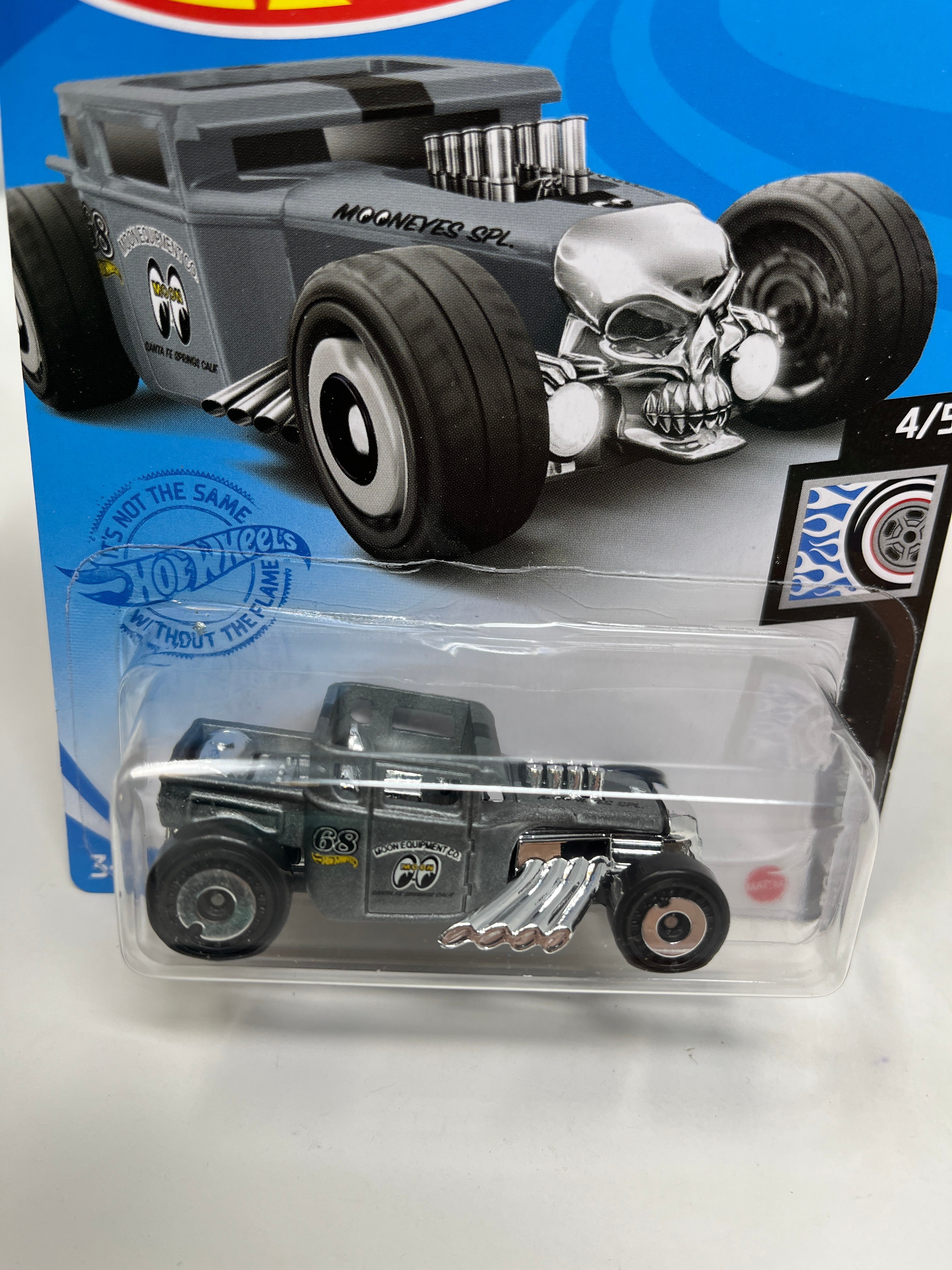 Bone Shaker #161 * 2021 Hot Wheels * Grey、mySite、hgirdovlk