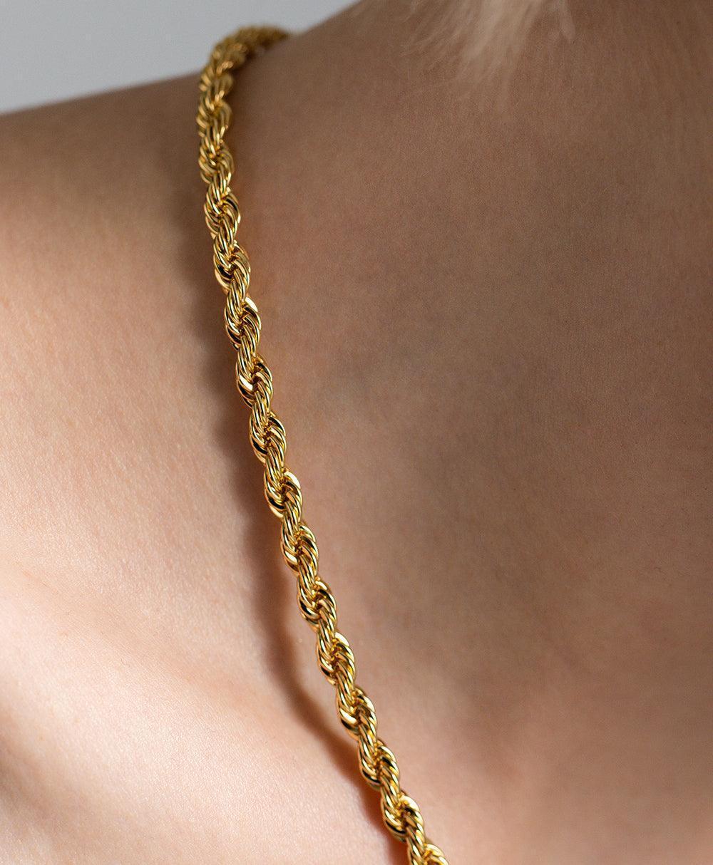 Ida Necklace 18ct Gold Plated、mySite、botmansion