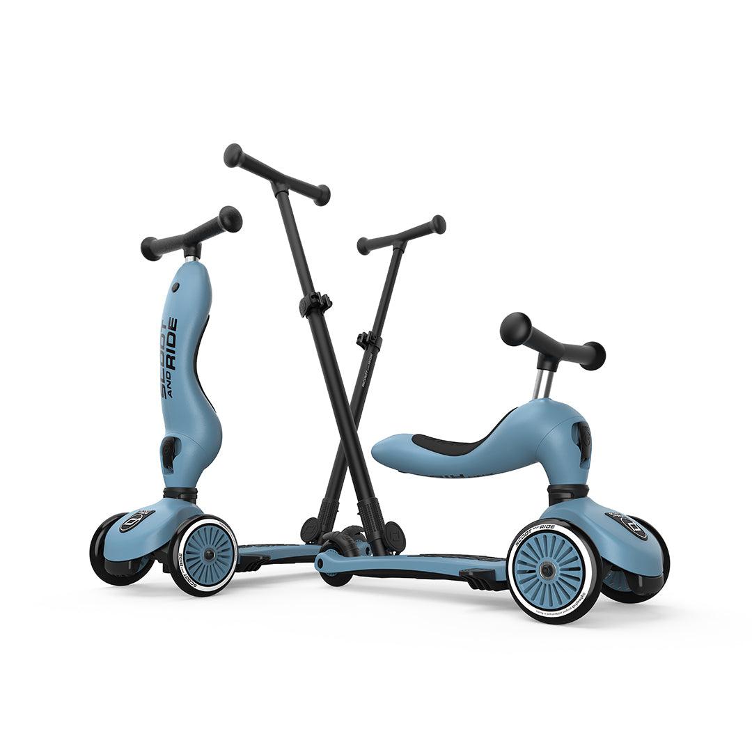  Scoot and Ride Highwaykick 1 Push & Go - Steel、mySite、merchandisen