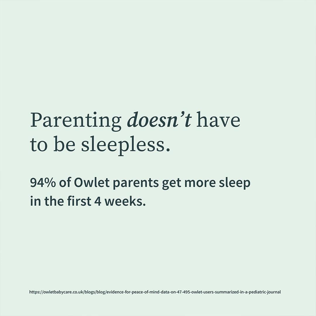  Owlet Dream Sock™ - Mint、mySite、merchandisen