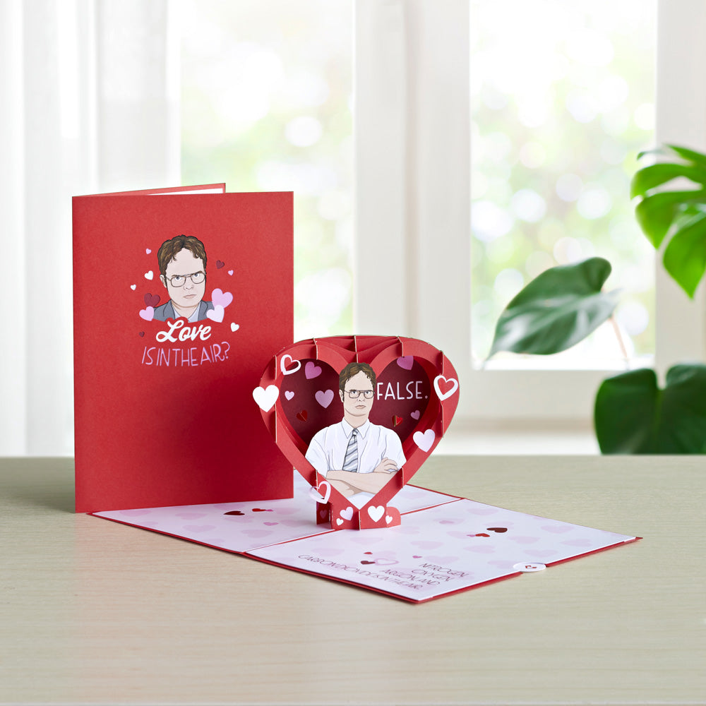 The Office Love Is In The Air Pop-Up Card、mySite、solidvoid