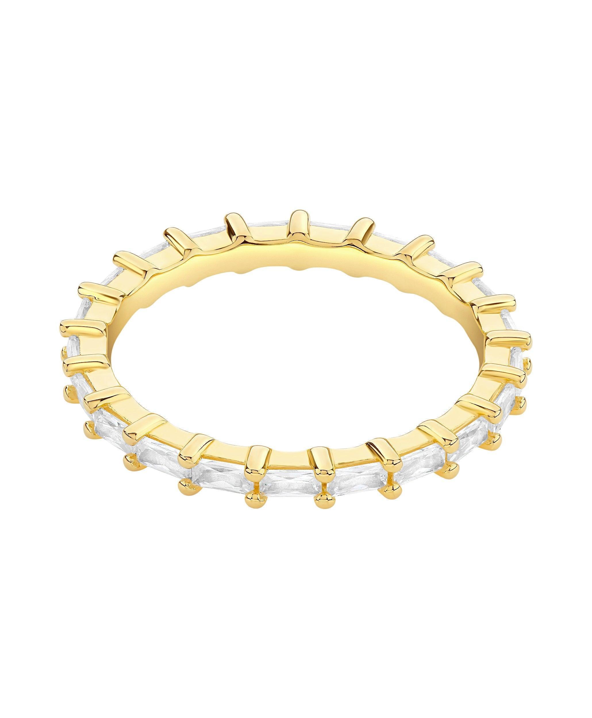 Lilja Ring White 18ct Gold Plated、mySite、botmansion