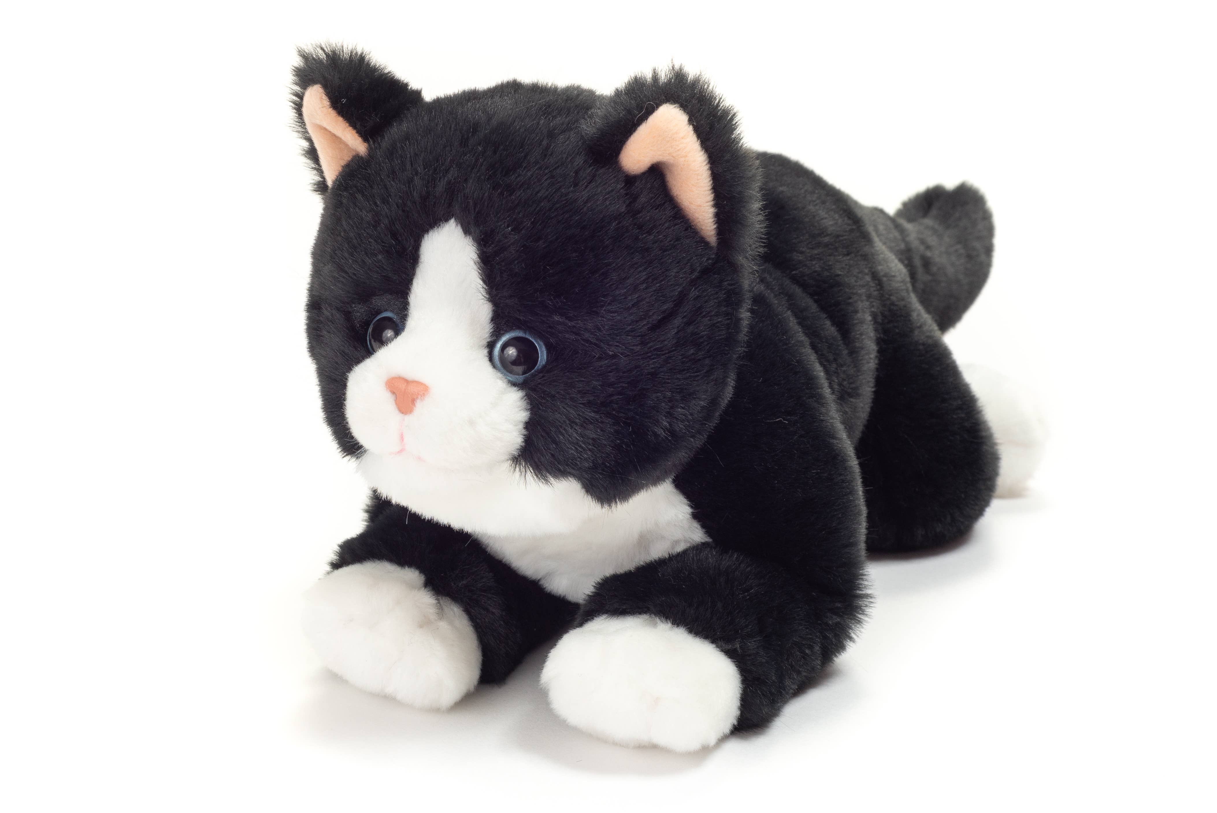 Floppy Eco-Friendly Tuxedo Black and White Kitty Cat 30 cm - plush toy - stuffed toy、mySite、g9winljtr