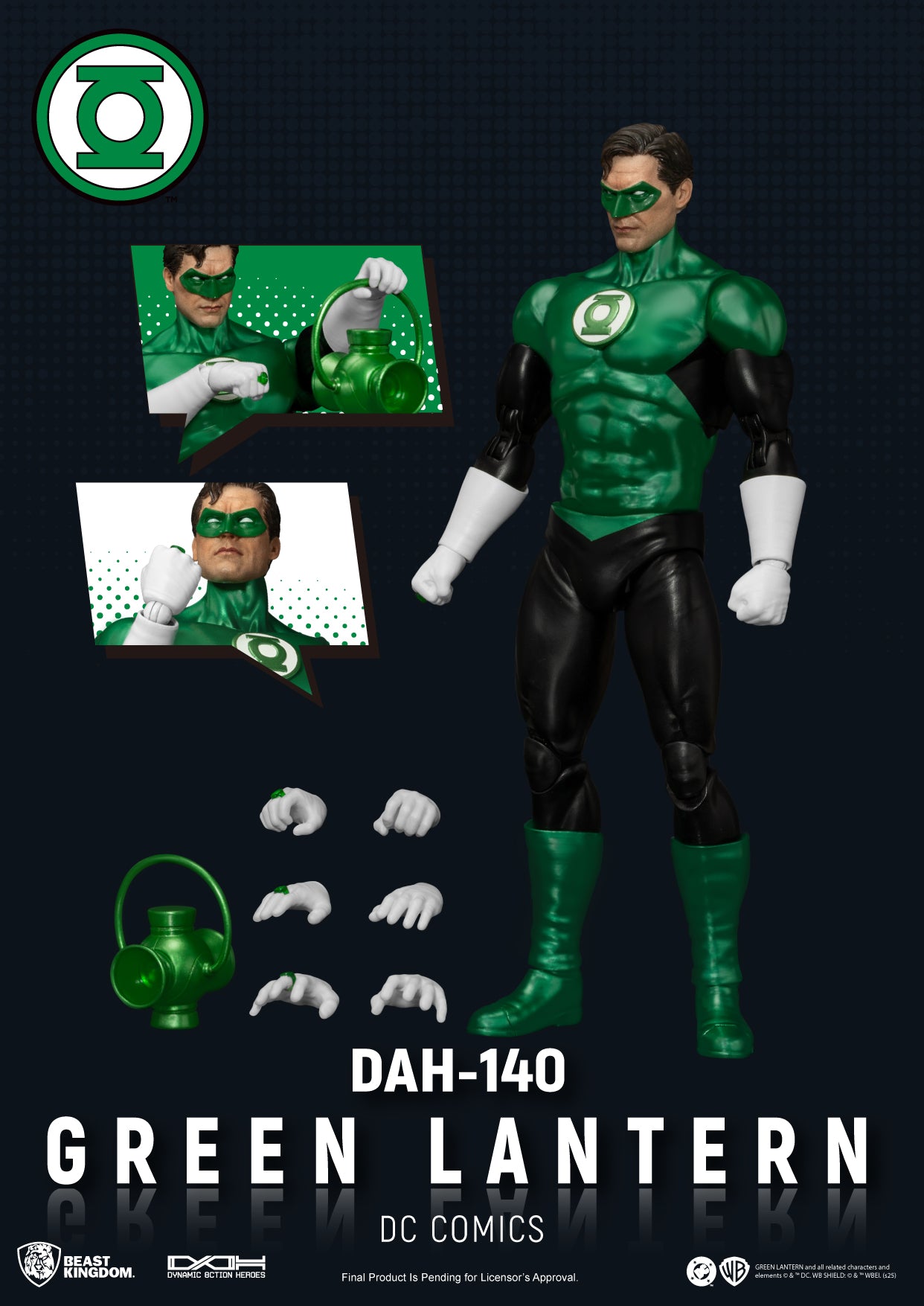 DC Comics Dynamic 8ction Heroes DAH-140 Green Lantern、mySite、hgirdovlk