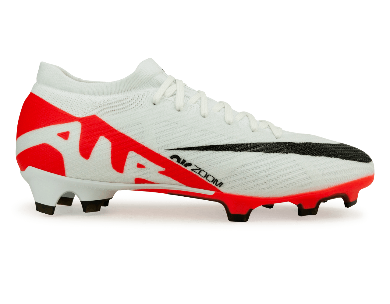 Nike Men's Zoom Mercurial Vapor 15 Pro FG White/Red、mySite、noshort