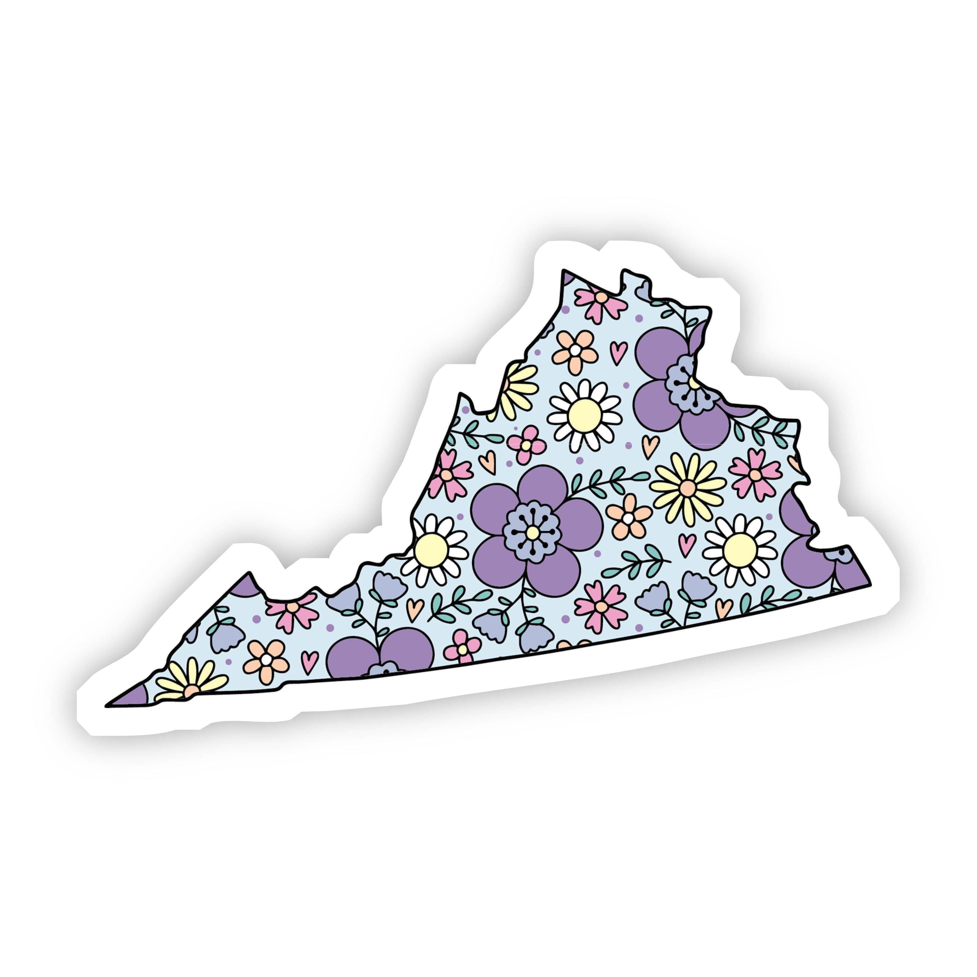 Virginia Floral Sticker、mySite、elrpsem3k