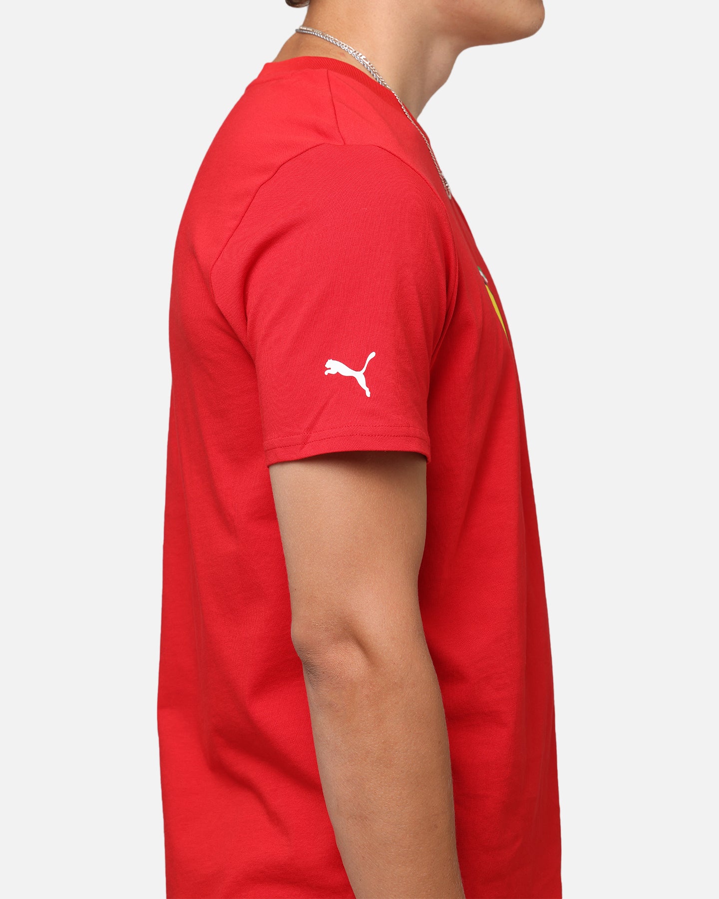 Puma X Scuderia Ferrari Race Big Shield T-Shirt Rosso Corsa、mySite、zt4zffjzw
