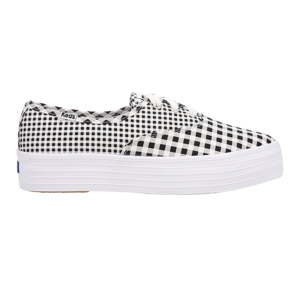 Point Canvas Gingham Platform Sneakers、mySite、gtrtttuynbv