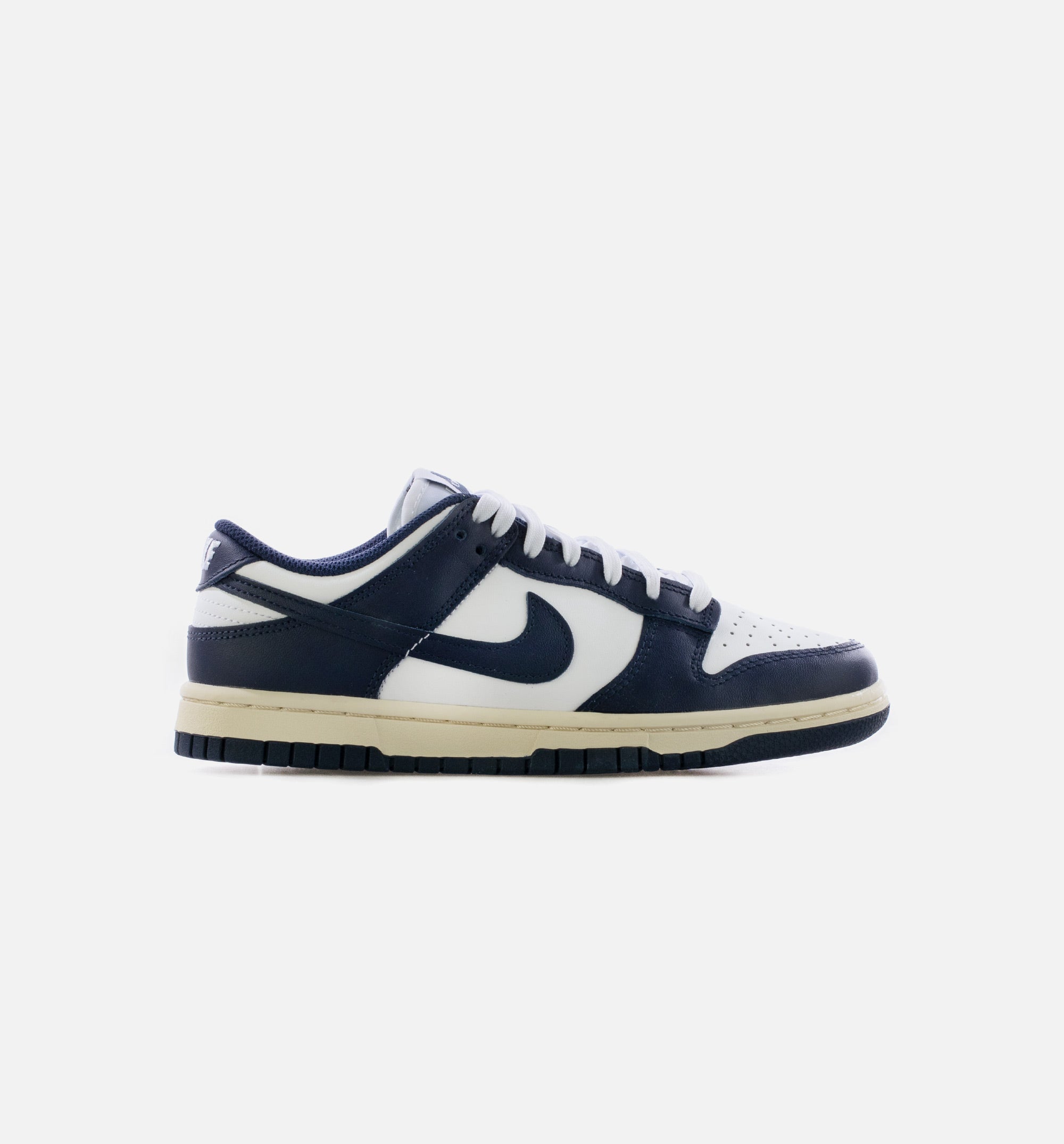 Dunk Low Vintage Navy Womens Lifestyle Shoe - White/Midnight Navy Limit One Per Customer、mySite、dreamappss