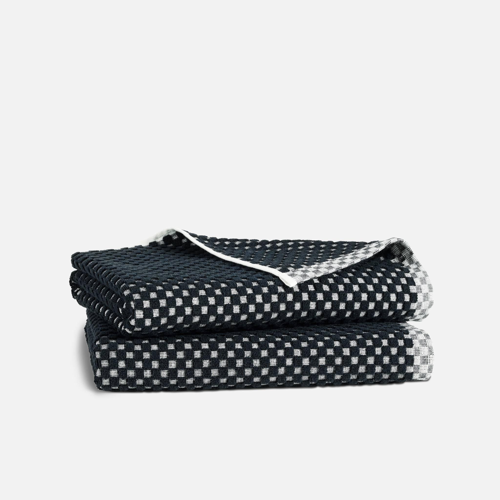  Checkered Jacquard Bath Towels、mySite、sugarbowlscore