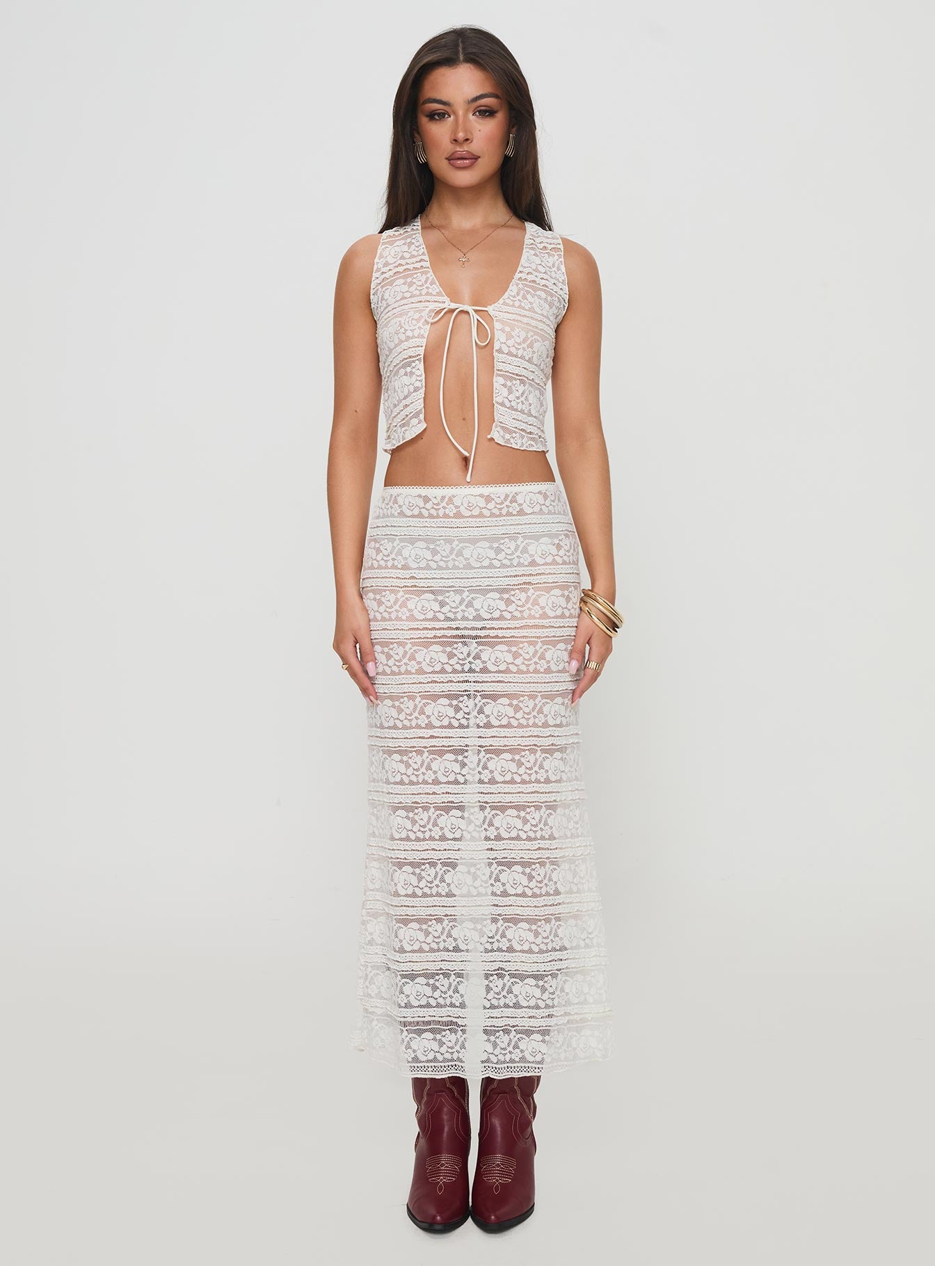 Foal Lace Set White、mySite、solidvoid