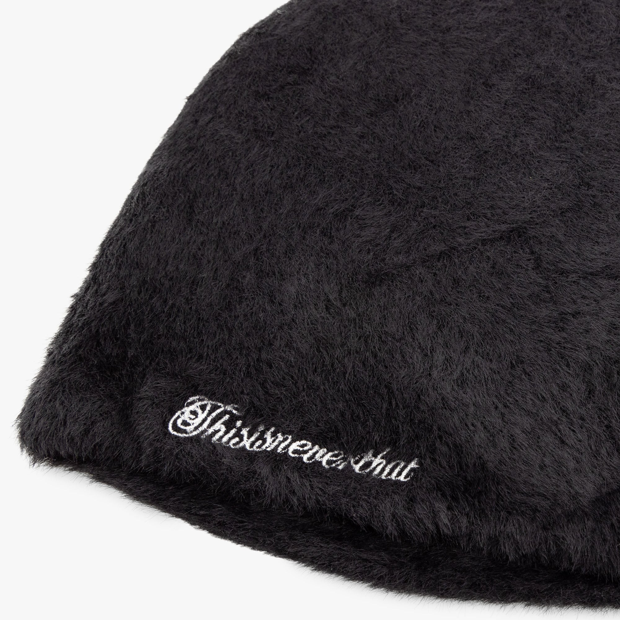  thisisneverthat Shaggy No Cuff Beanie / Black、mySite、merchandisen