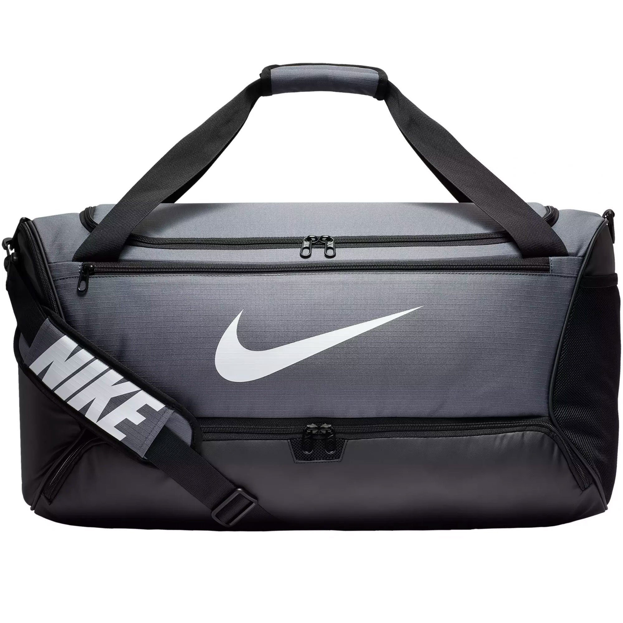 Nike Brasilia Medium Training Duffel Bag Grey/Black、mySite、bottomscart
