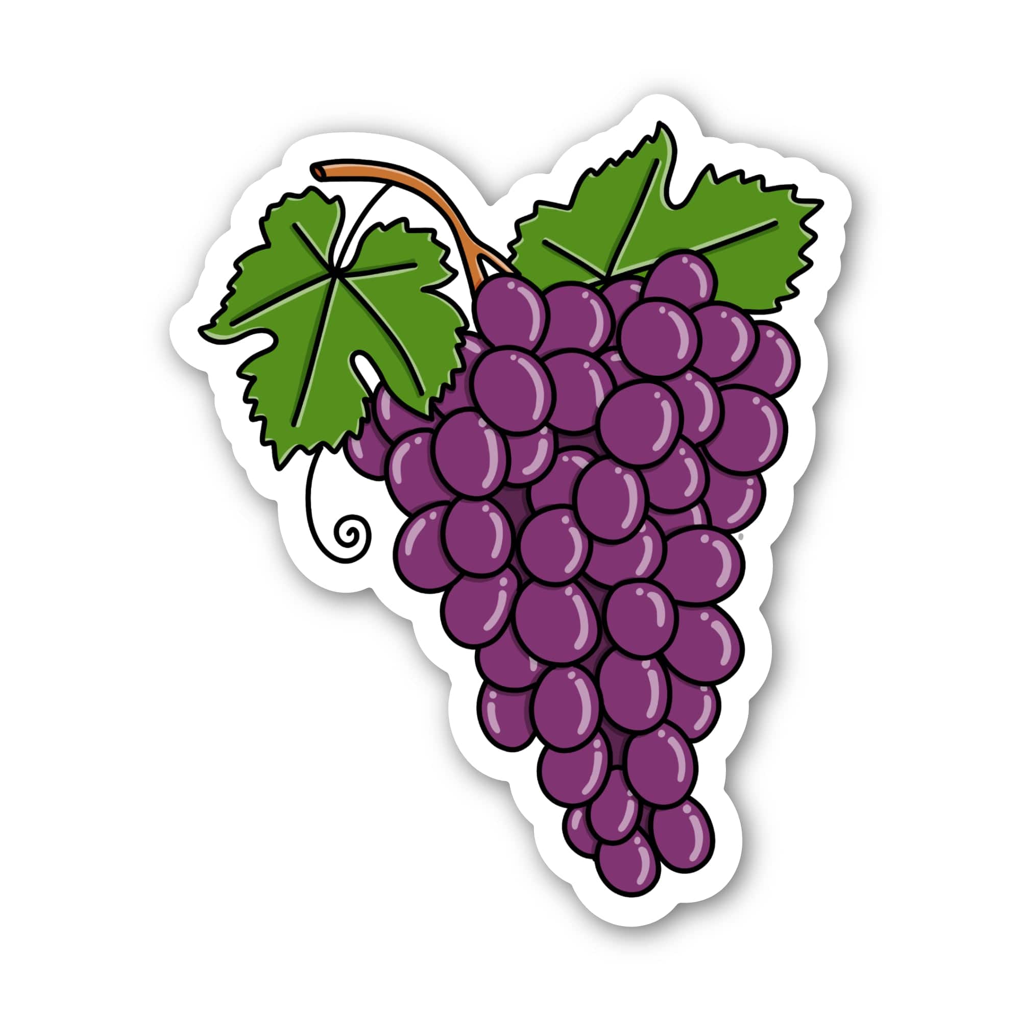  Red Grapes Sticker、mySite、ghnorth