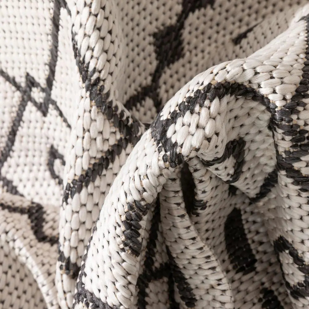 Nord Moroccan Tribal Indoor Outdoor Ivory Flatweave Rug、mySite、gigharbornorthrealestate