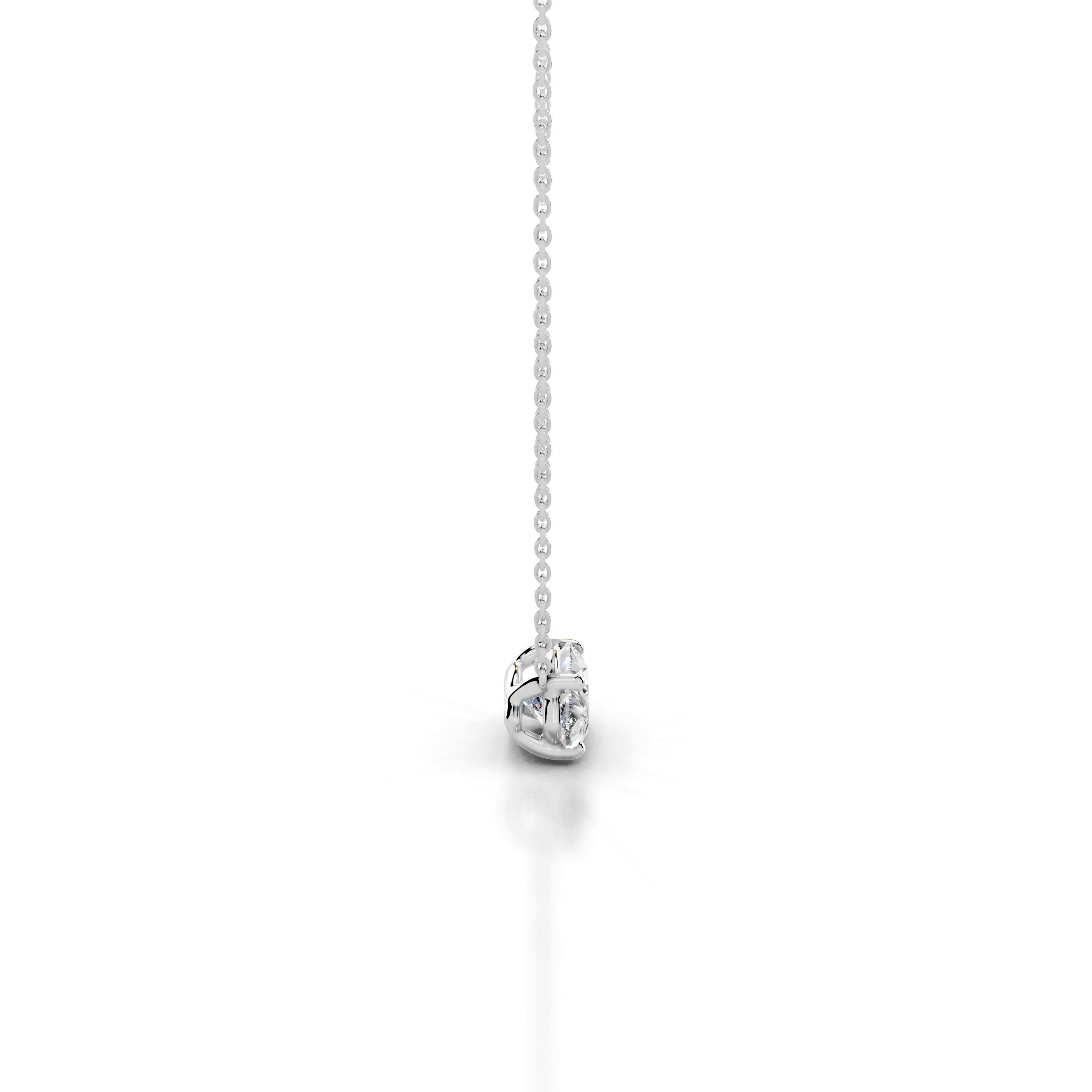 Clmence Lab Grown Diamond Pendant - 18K White Gold、mySite、hinf8tx79