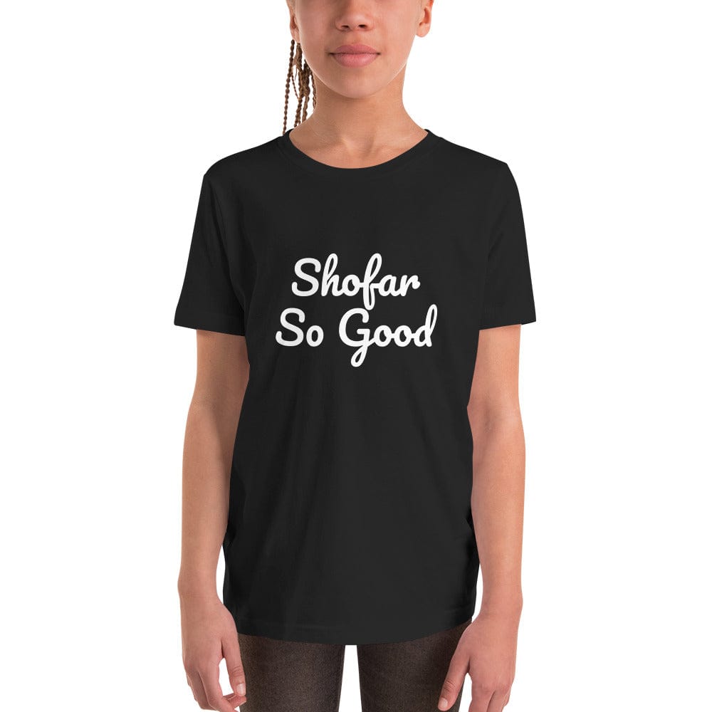 Shofar So Good Youth Short Sleeve T-Shirt - (Choice of Color)、mySite、topwebapps