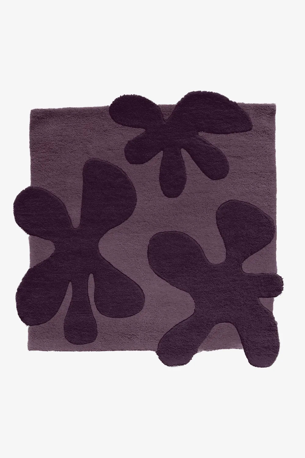 Customizable 3D Blossom Square Tufted Rug、mySite、gigharbornorthrealestate