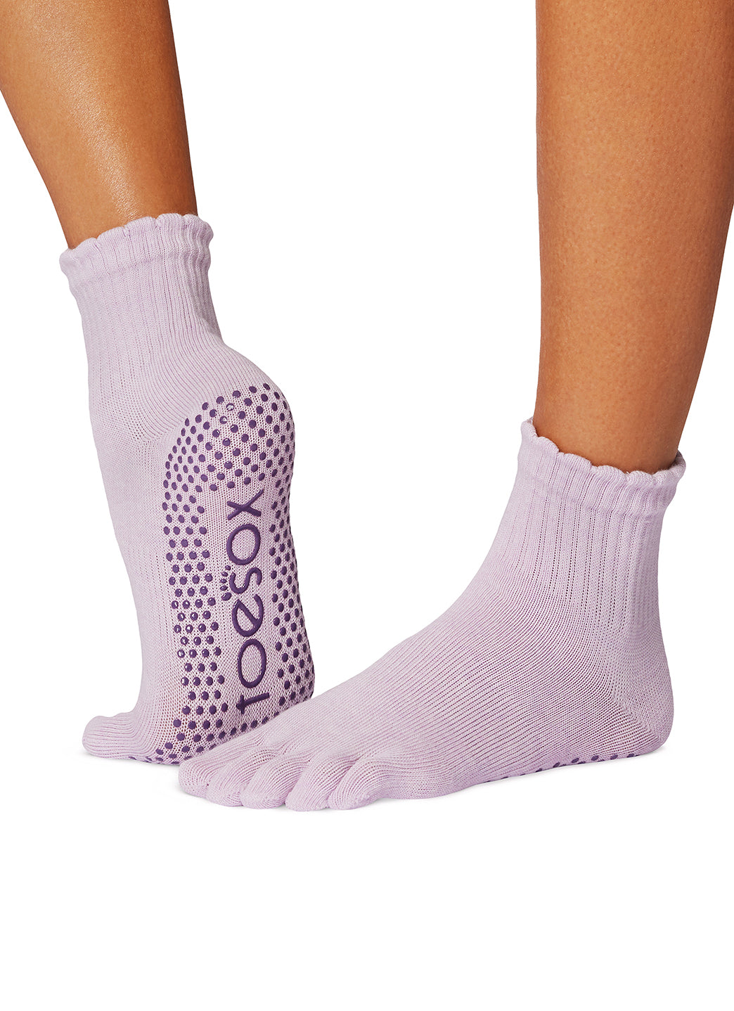 Toesox Melody Scallop Full-Toe Grip Socks、mySite、noshort