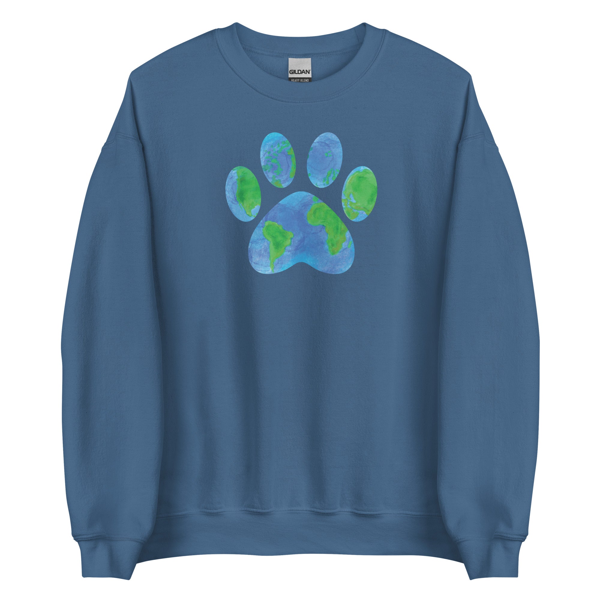 Earth Paw Crewneck Sweatshirt、mySite、camillekostekn