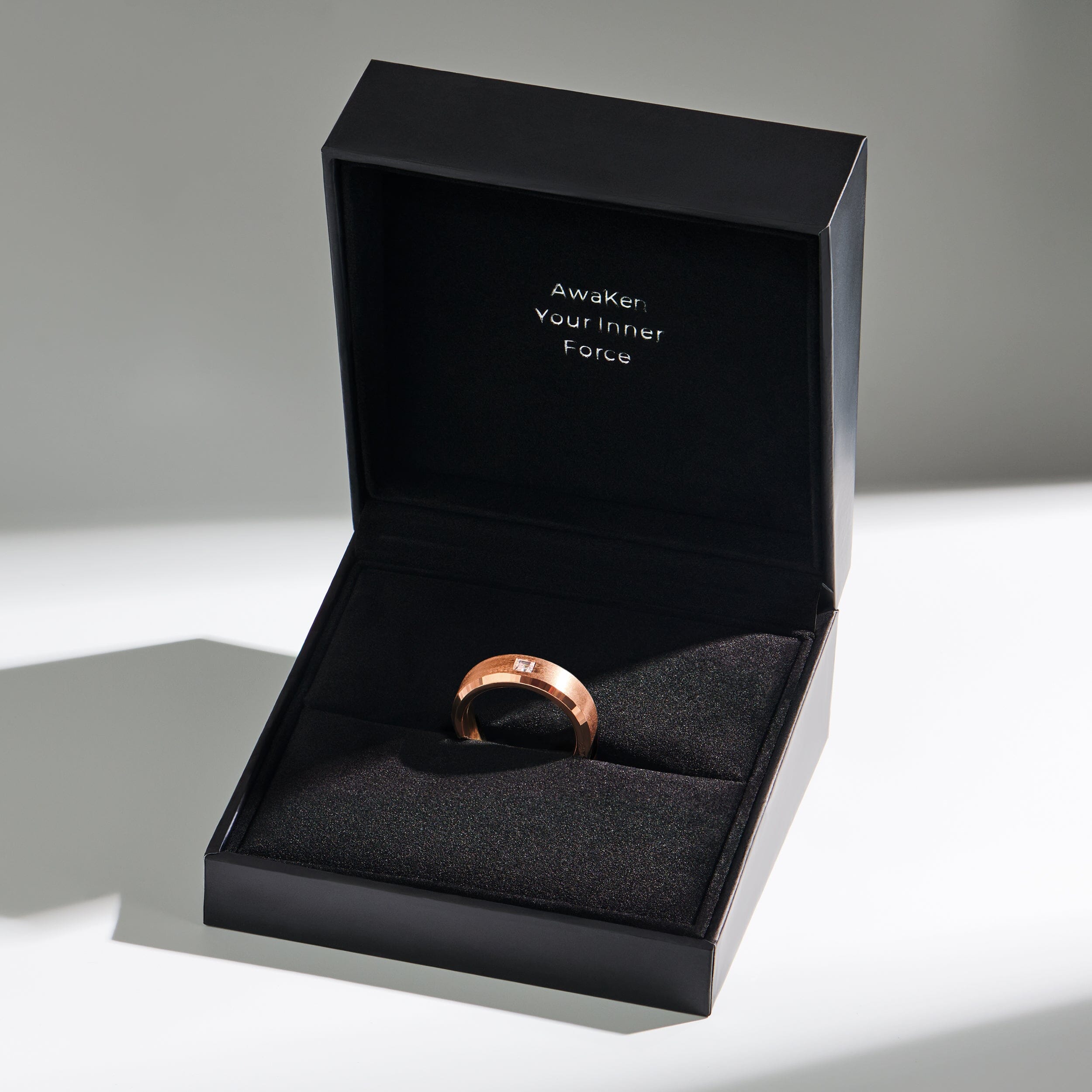 White Zircon Unisex Ring - Crafted、mySite、hinf8tx79