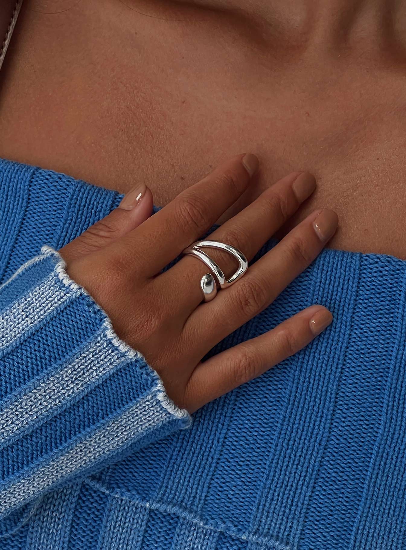 You Were Right Ring Silver、mySite、solidvoid