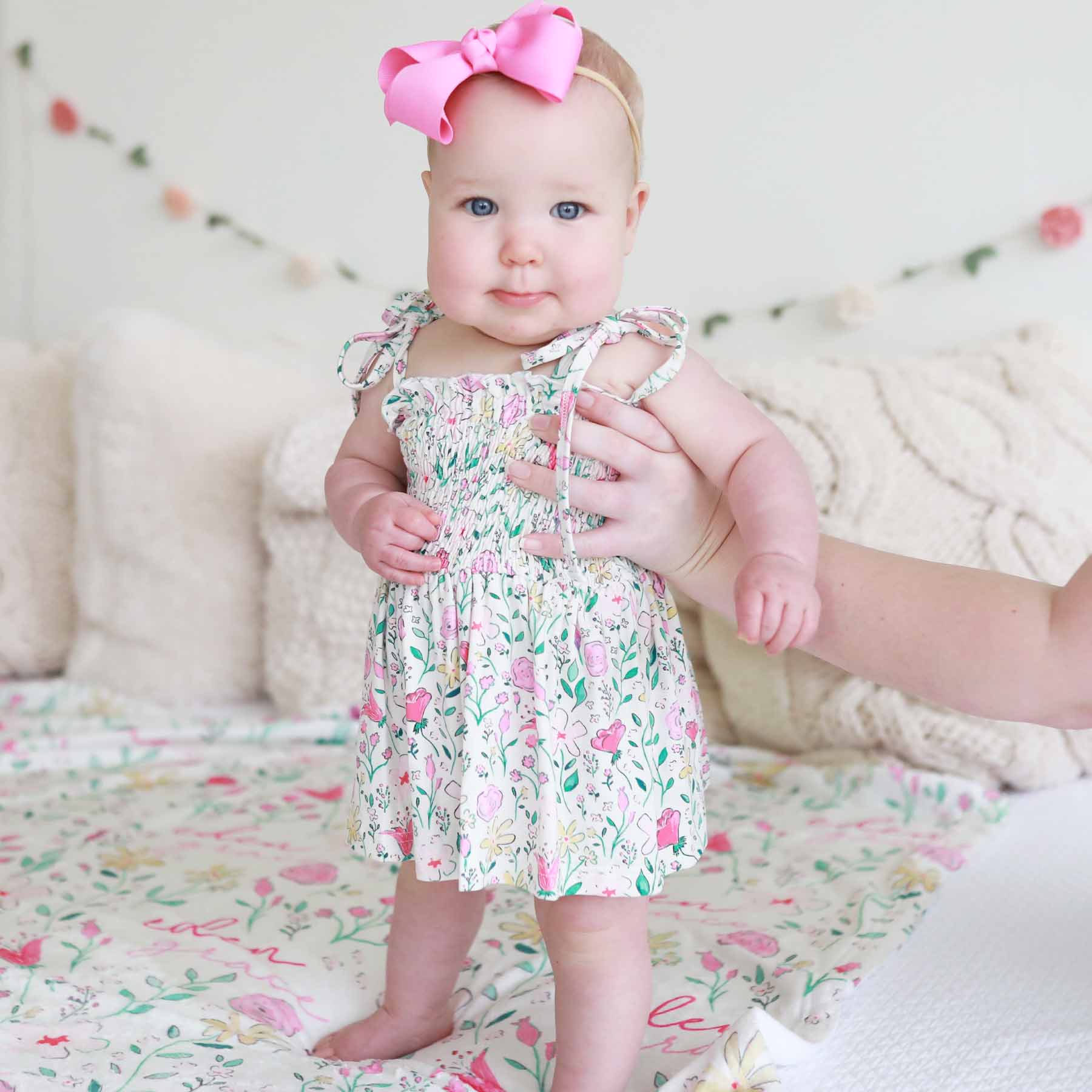  Smocked Twirl Bodysuit | Paris Petals、mySite、layawaytickets