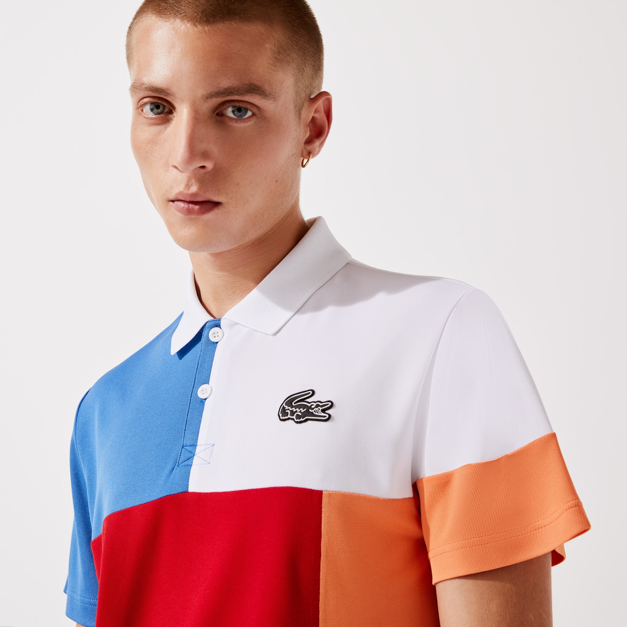 Lacoste Ultra Dry Men's Colorblock Tennis Polo