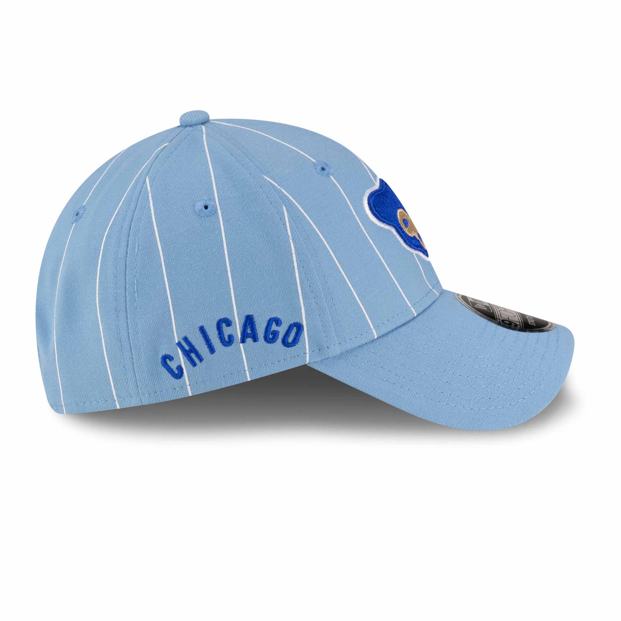 Chicago Cubs New Era 9FORTY Baby Blue Pinstripe 1969 Bear Adjustable Cap、mySite、vikingsvslions