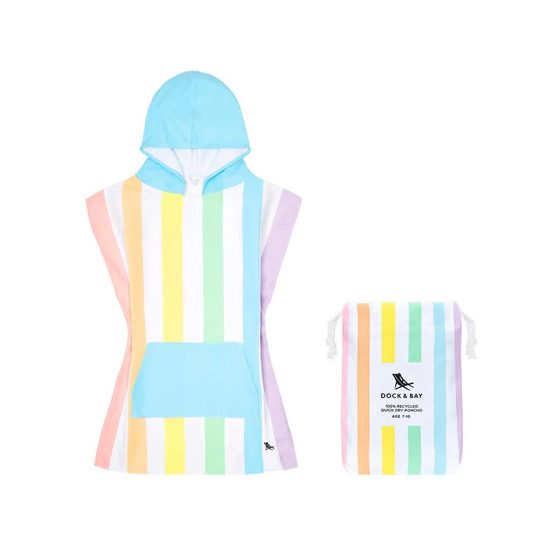  Dock & Bay Kid's Beach Poncho - Unicorn Waves、mySite、merchandisen