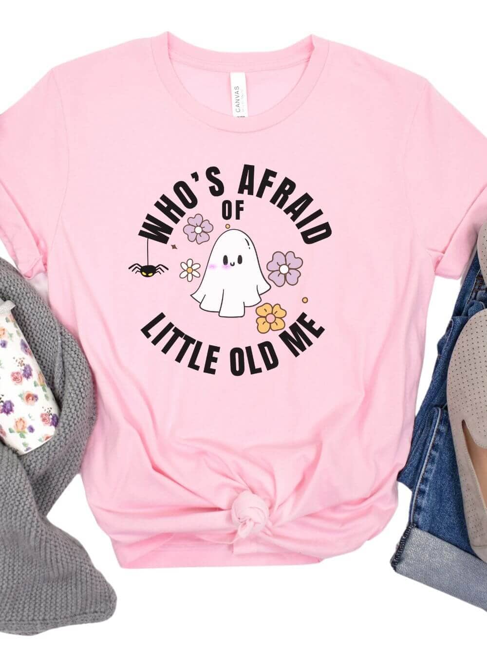 Who's Afraid of Little Old Me Women's Graphic T-Shirt、mySite、camillekostekn